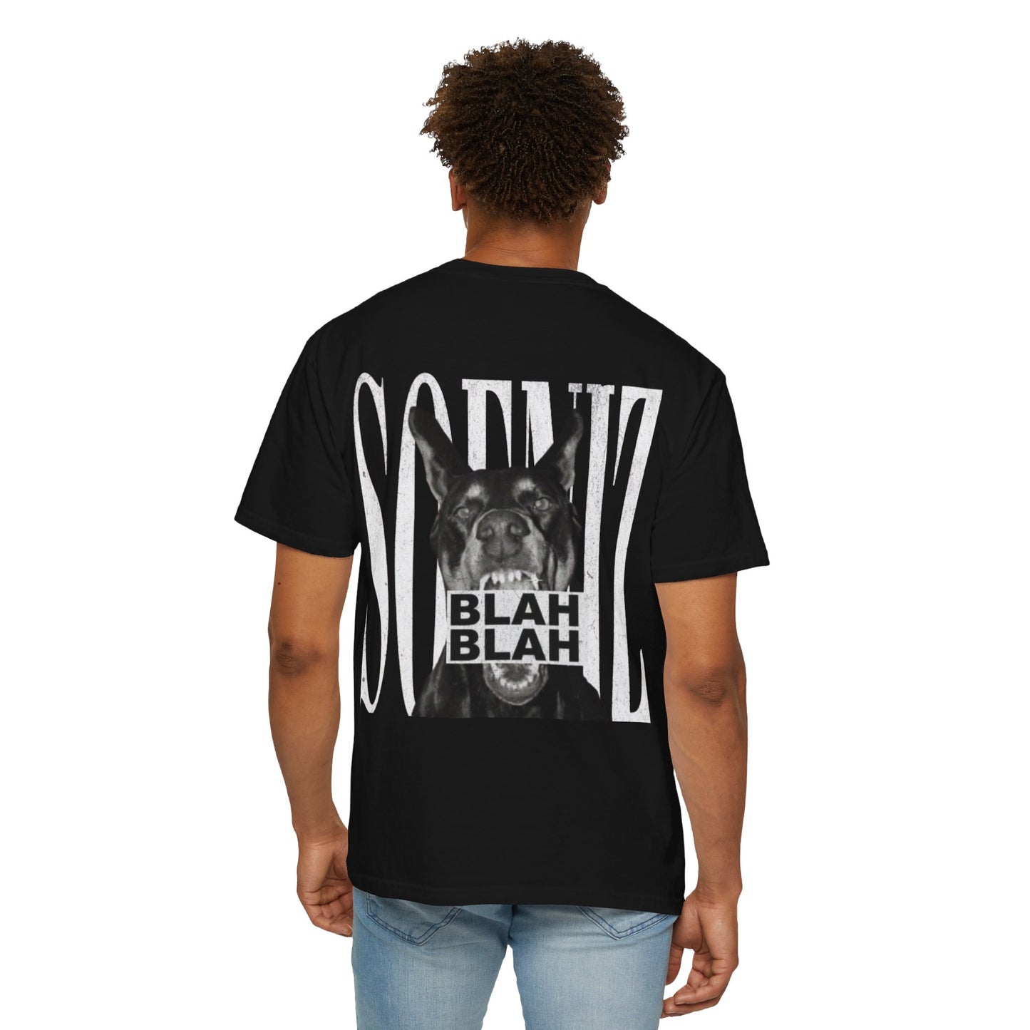 SOENIZ BLAH BLAH 12 Oversized Relaxed T-shirt