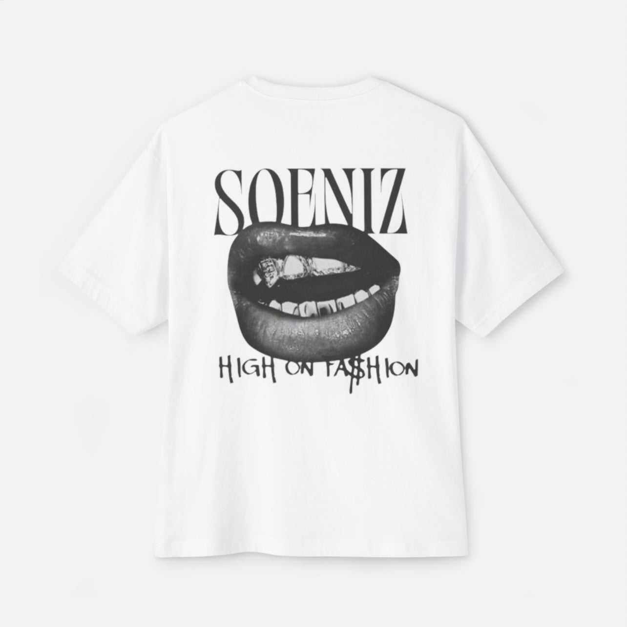 SOENIZ HIGH OF FA$HION 12 Oversized T-Shirt